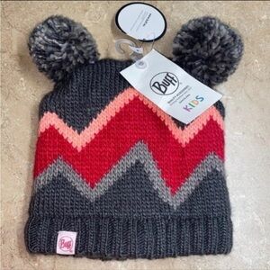 Kids Pom Pom knit hat